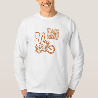 Camiseta La manga larga de los hombres de la bici