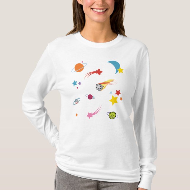 Camiseta La Manga Larga del Plutoverso (Anverso)