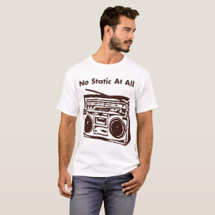 Camiseta La mano clásica inflexible de Dan imprimió estil