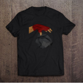 Camiseta La mano del feminismo femenino de la sirvienta cae