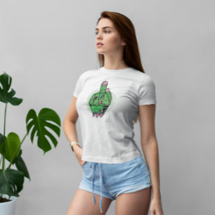 Camiseta La mano zombi se desliza