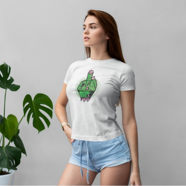 Camiseta La mano zombi se desliza (Subido por el creador)