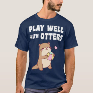 Camiseta La Mantequilla Cuidada Con Bola De Playa Juega Bie