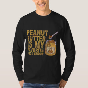 Camiseta La Mantequilla De Maní Es Mi Grupo De Comida Favor