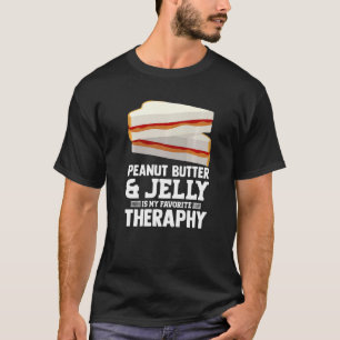 Camiseta La Mantequilla De Maní Y Jelly Es Mi Sándwich Favo