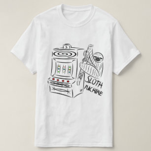 Camiseta La máquina de la pereza Máquina tragaperras divert