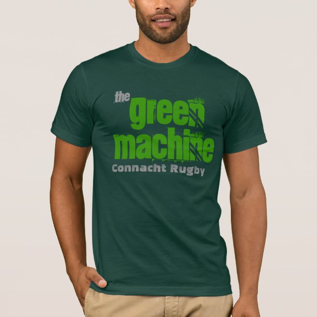 Camiseta La máquina verde (Anverso)