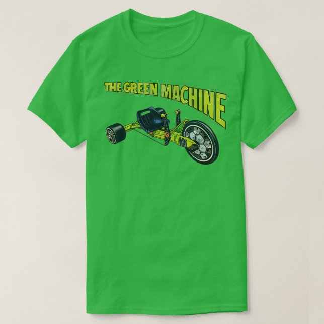 Camiseta La máquina verde (Diseño del anverso)