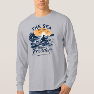 Camiseta La Mar Es Mi Escape Donde Comienza La Libertad Cam
