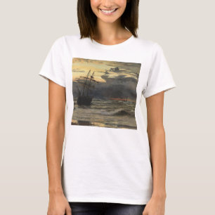 Camiseta La Mar-Playa después de un rato de la tormenta,