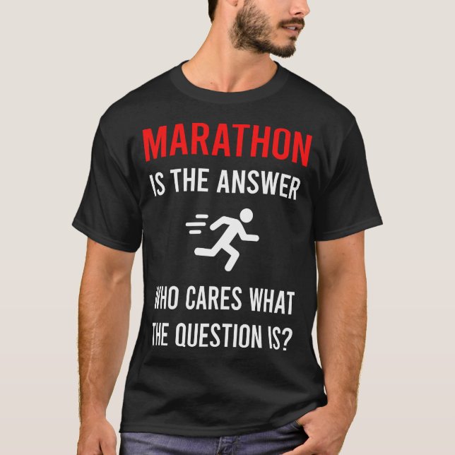 Camiseta La Maratón de la Respuesta (Anverso)