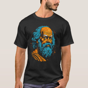 Camiseta La marca de filosofía soplan al filósofo griego