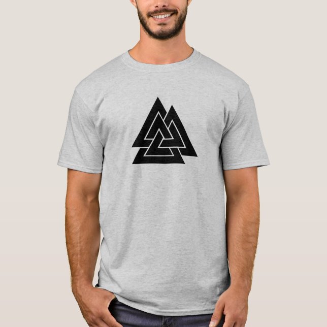 Camiseta La marca de Odin, el Valknut (Anverso)