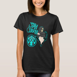 Camiseta La marca Muse Stay Classy para las mujeres jóvenes
