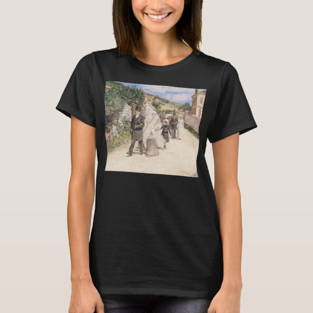 Camiseta La Marcha Boda de Robinson, Vintage Newlyweds (Anverso)