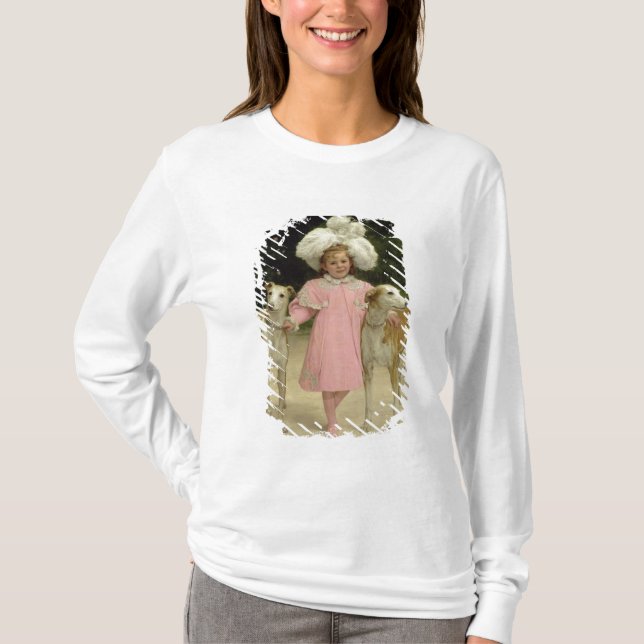 Camiseta La marcha de Alicia Antonieta de, envejecido cinco (Anverso)