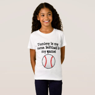 Camiseta La marimacho es mi softball conocido es mi juego