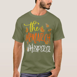 Camiseta La mariposa monarca de entomología aguda