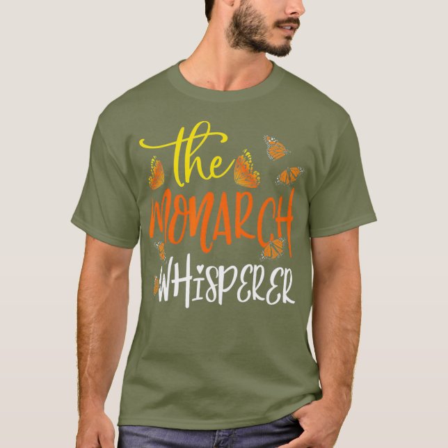 Camiseta La mariposa monarca de entomología aguda (Anverso)