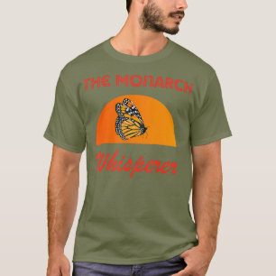 Camiseta La mariposa monarca de entomología aguda