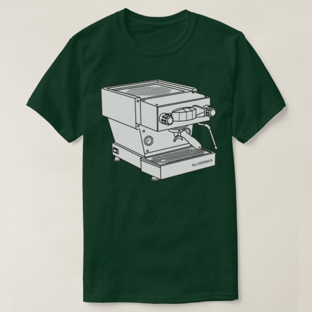 Camiseta La Marzocco Línea Mini (Diseño del anverso)