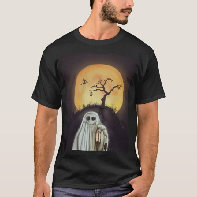 Camiseta ¡La más feliz de Halloween! (Anverso)