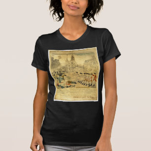 Camiseta La masacre de Boston de Paul Revere