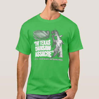 Camiseta La masacre de la motosierra es borrosa, extraña y