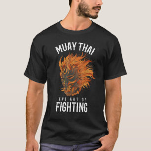 Camiseta La máscara de Oni tailandesa contra el boxeo taila