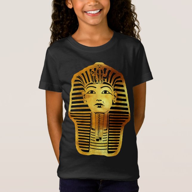 Camiseta La Máscara Dorada Egipcia de Tutankamón (Anverso)