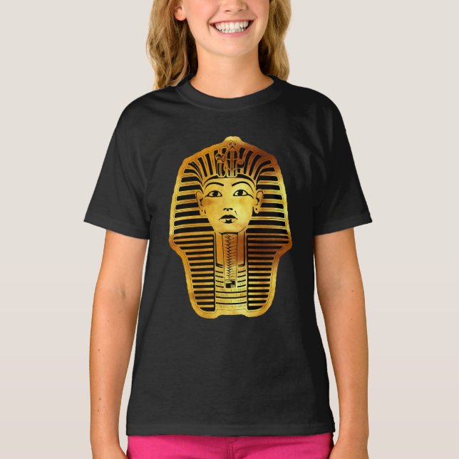 Camiseta La máscara egipcia de oro de Tutankhamun (Anverso)