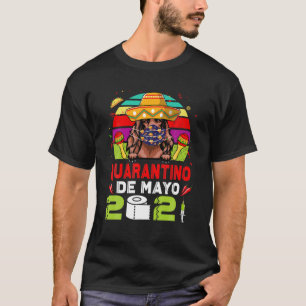 Camiseta La máscara irlandesa de los perros, Quarantino, cu
