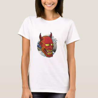 Camiseta La máscara japonesa Hannya