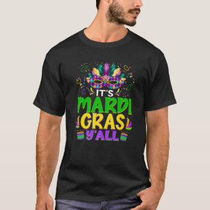 Camiseta La mascarada del Fiesta del cumpleaños de mi Mardi