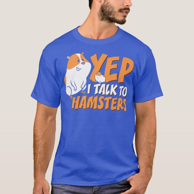 Camiseta La Mascota Hamster Mom Whisperer Con La Que Hablo (Anverso)