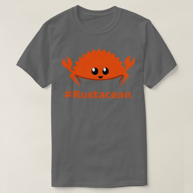 Camiseta La mascota no oficial del lenguaje del óxido desat (Diseño del anverso)