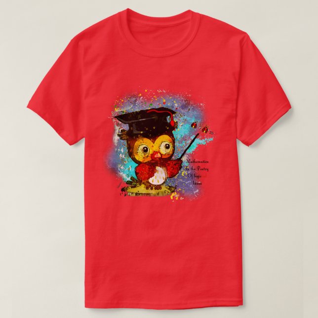 Camiseta La Matemática Es La Poesía De Las Ideas De LogicOW (Diseño del anverso)