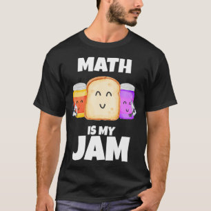 Camiseta La matemática es mi imprenta gráfica de Jam Funny