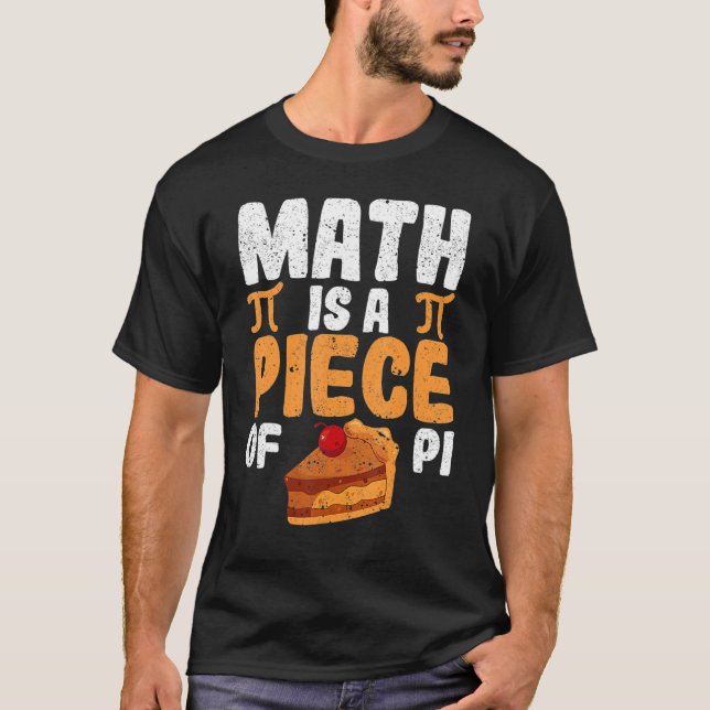 Camiseta La Matemática Es Un Artículo De Pie Pi Day Maths G (Anverso)