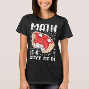 Camiseta La matemática es una pieza del símbolo de matemáti