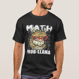 Camiseta La matemática no es una llama de prob. Regresa a l