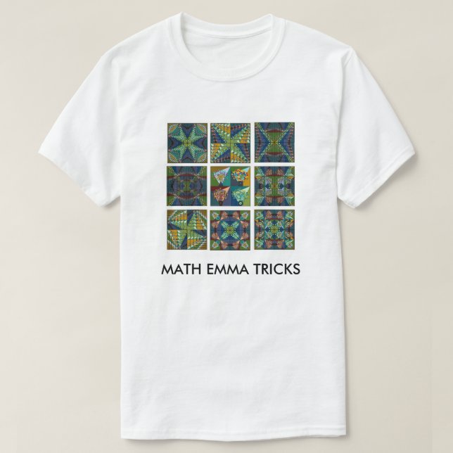 Camiseta La matemáticas Emma engaña - la energía es Em (Diseño del anverso)