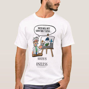 Camiseta La matemáticas es inútil