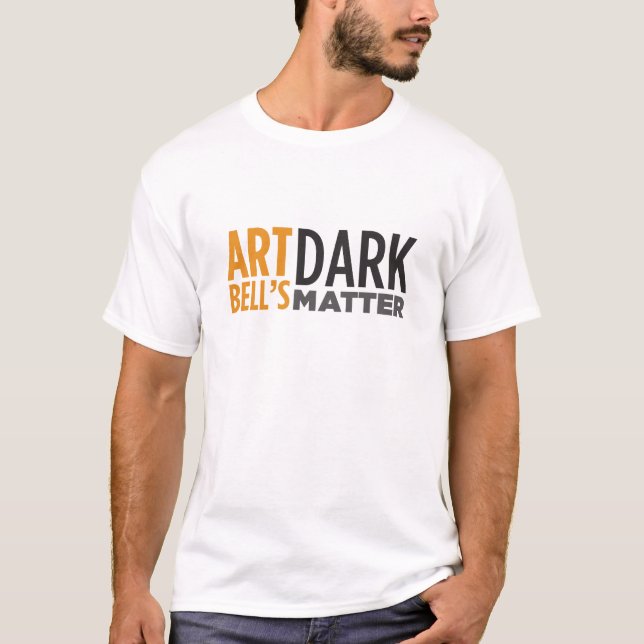 Camiseta La materia oscura de Bell del arte (Anverso)