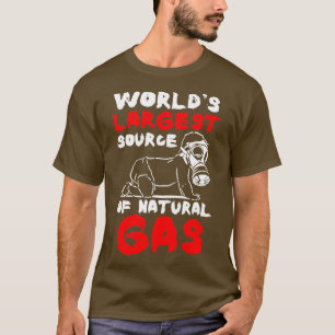 Camiseta La mayor fuente de gas natural de la década de los