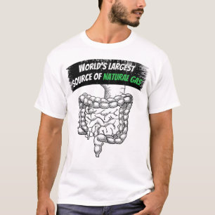 Camiseta La mayor fuente de gas natural del mundo