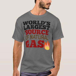 Camiseta La mayor fuente de gas natural del mundo 27