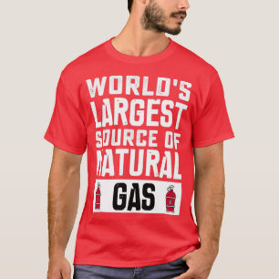 Camiseta La mayor fuente de gas natural del mundo 27