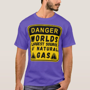 Camiseta La mayor fuente de información sobre el gas natura