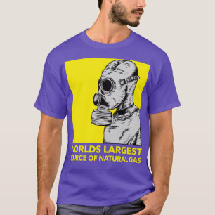 Camiseta La mayor fuente mundial de gas natural 38